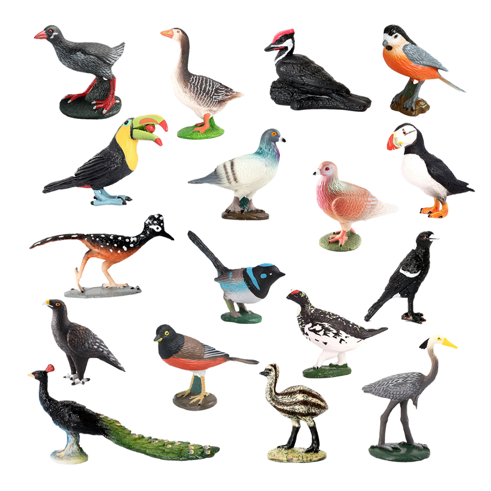 Kids Toys Under 200 - Figurines d'animaux modèles Hibou Flamant Turc