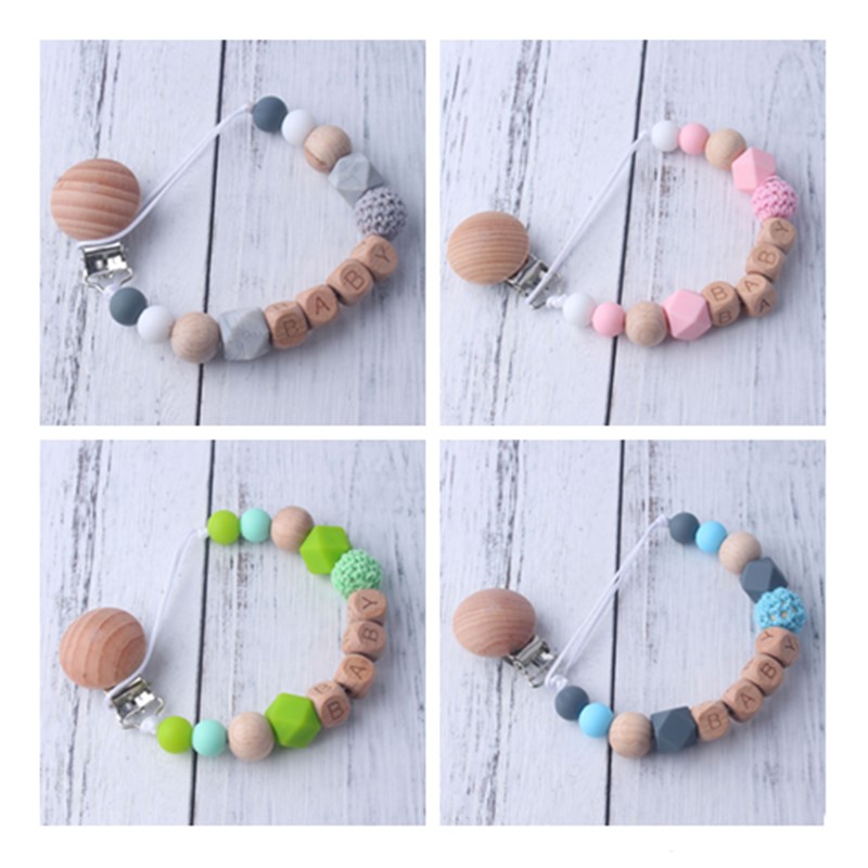 Kids Toys New Born - Clips de sucette pour bébé, anneaux