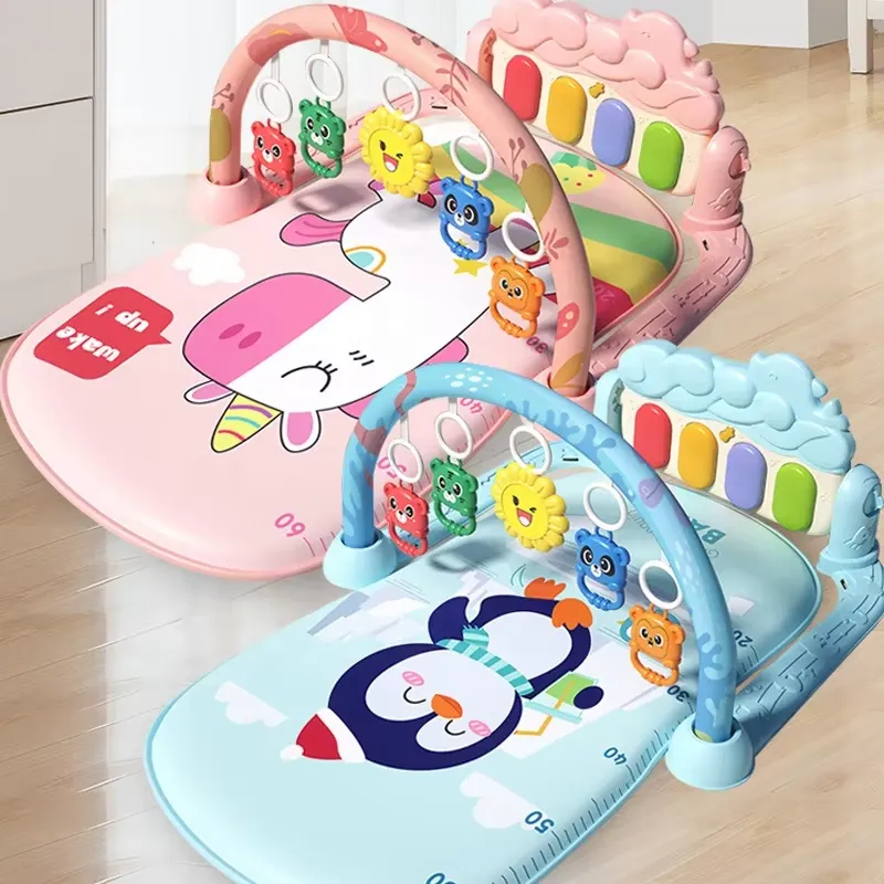 Kids Toys New Born - Tapis d'éveil musical pour bébé avec