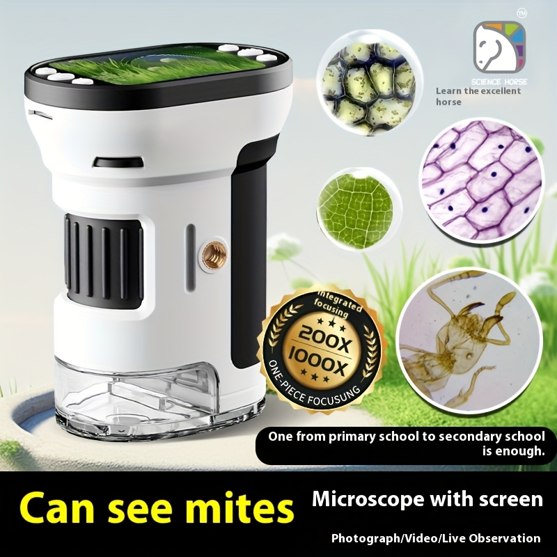 Kids Toys Under 200 - Kit de microscope biologique pour enfants,