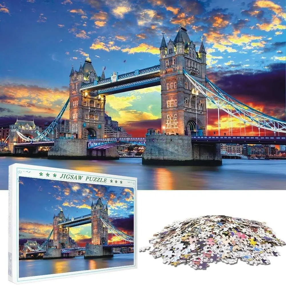 Kids Toys London - 1000 pièces paysage célèbre Puzzle pour