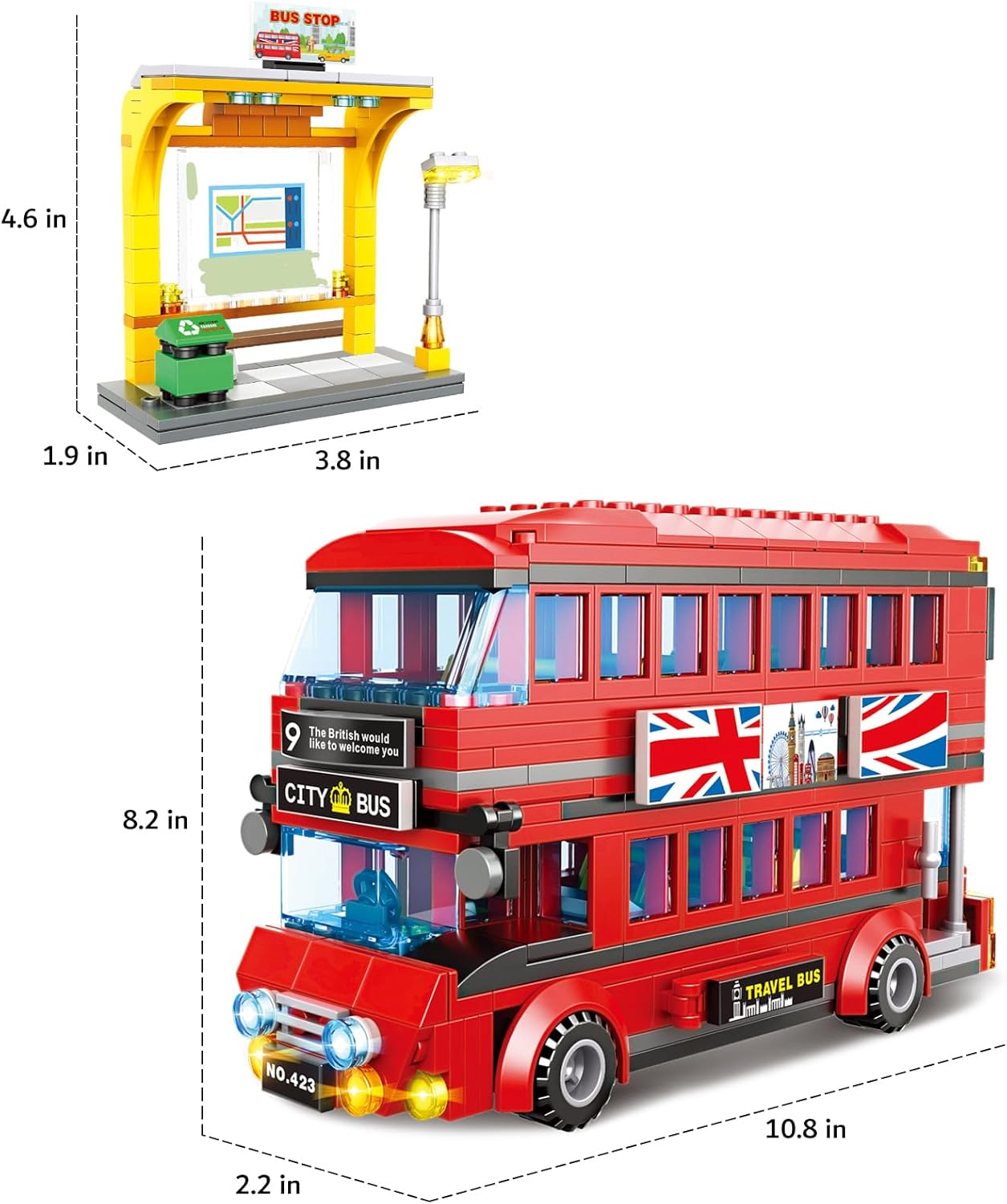 Ensemble de construction de bu - Kids Toys London avis et prix
