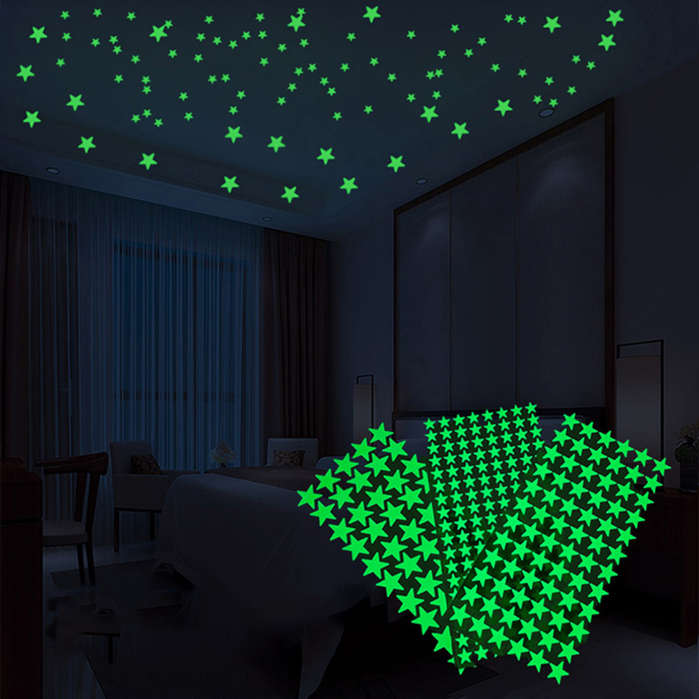 Autocollants muraux étoiles lu - Glow In Dark Stars avis et prix