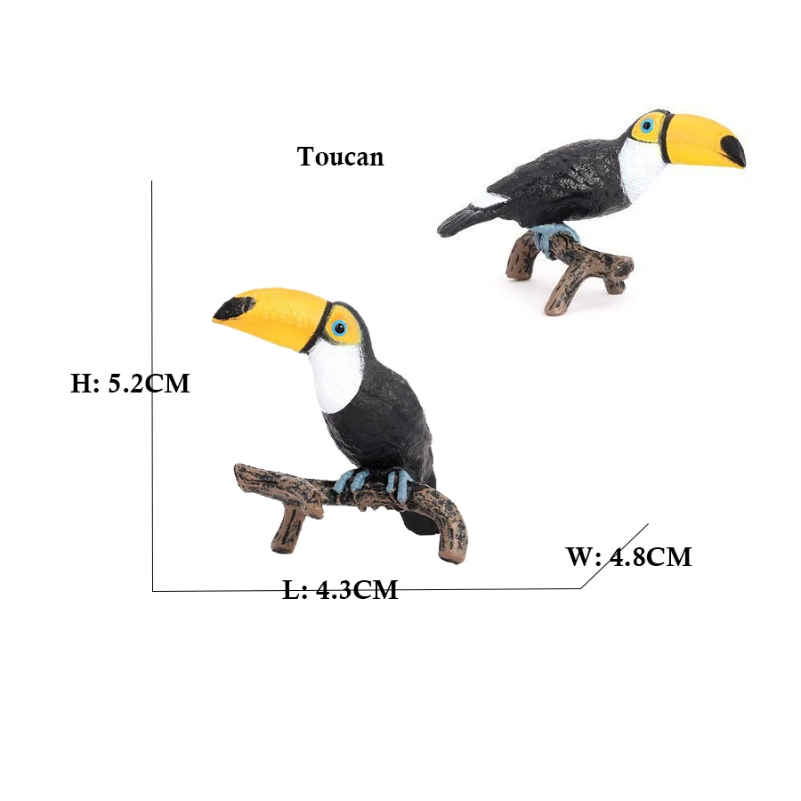 Figurines d'animaux d'oiseaux  - Kids Toys Under 200 avis et prix