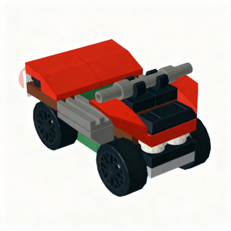 144 pièces MOC Camion de pompi - Kids Toys Quad avis et prix