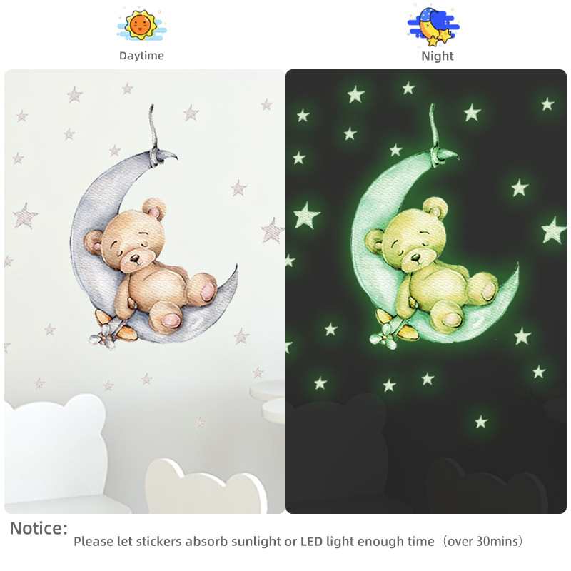Autocollants muraux lumineux o - Glow In Dark Stars avis et prix
