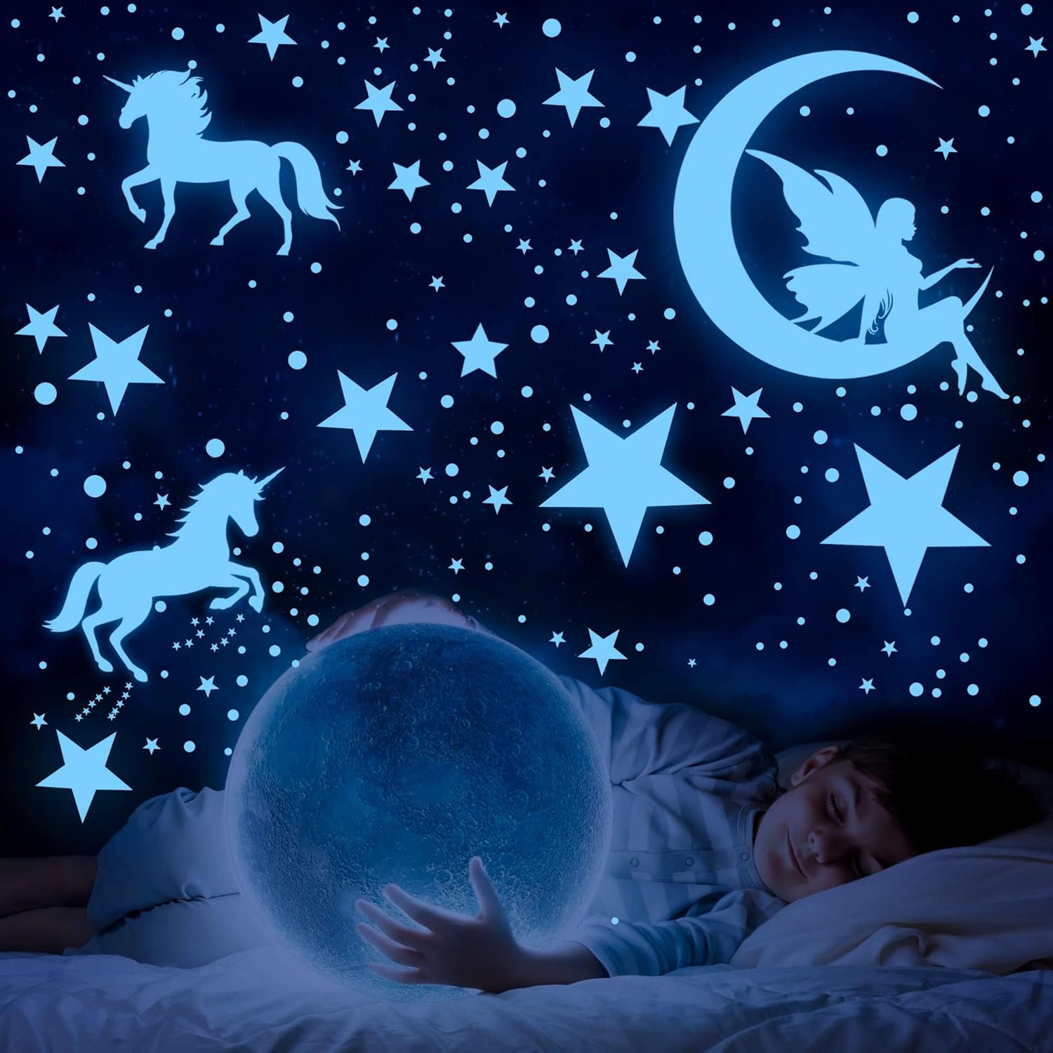 Étoiles qui brillent dans le n - Glow In Dark Stars avis et prix