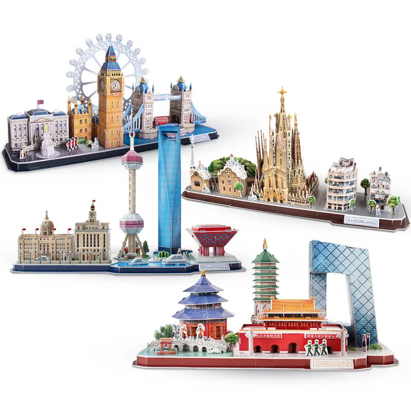Jeu de Puzzle 3D, jouet à mont - Kids Toys London avis et prix