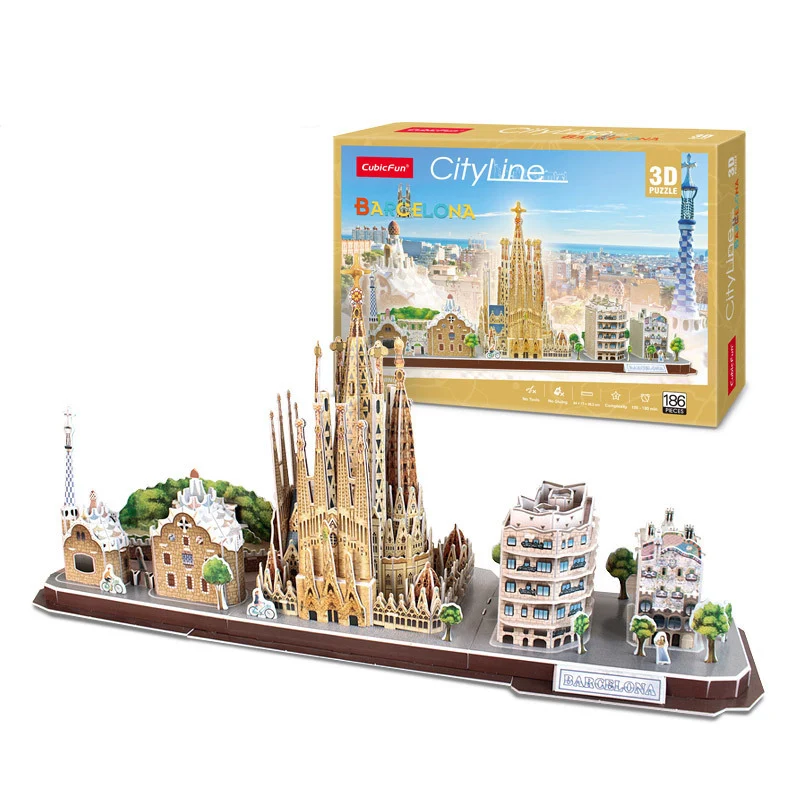 Jeu de Puzzle 3D, jouet à mont - Kids Toys London avis et prix