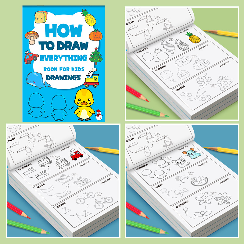 Livre de dessin étape par étap - Kids Toys Drawing Easy avis et prix