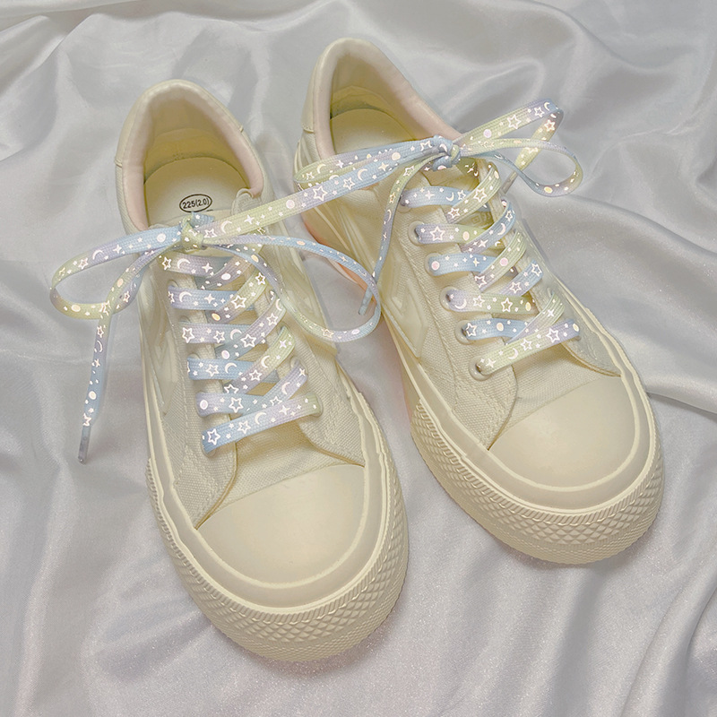 Lacets de chaussures réfléchis - Glow In Dark Stars avis et prix
