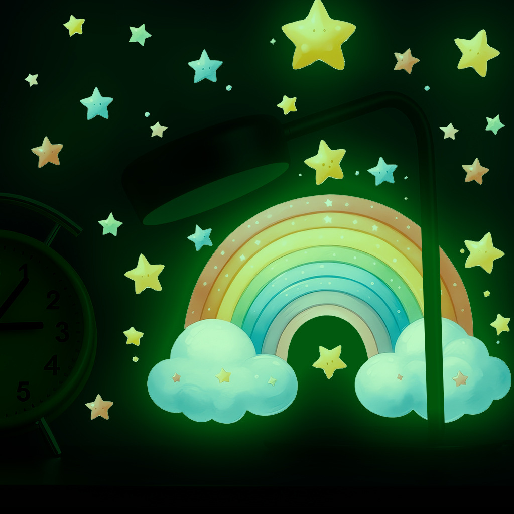 Autocollants muraux lumineux a - Glow In Dark Stars avis et prix