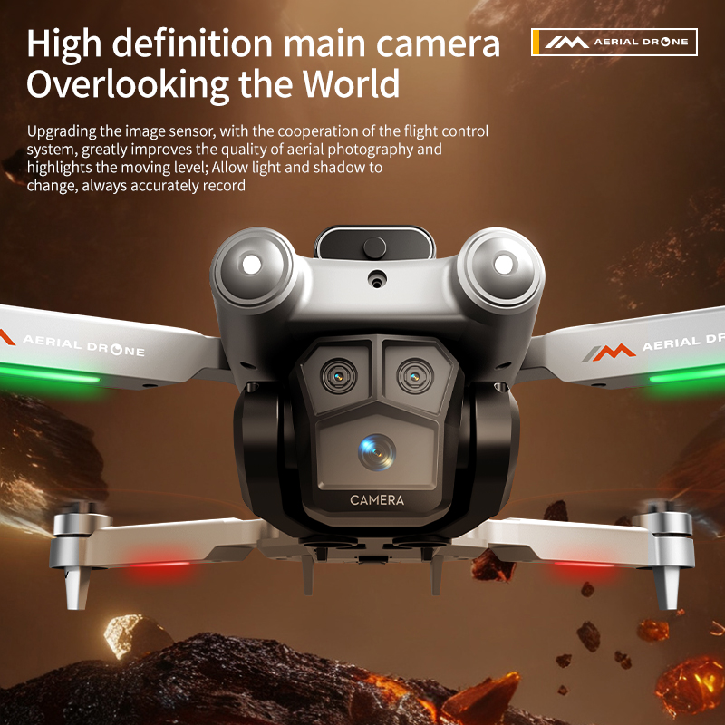 Drone M6 8K, Triple objectif H - Kids Toys Quad avis et prix