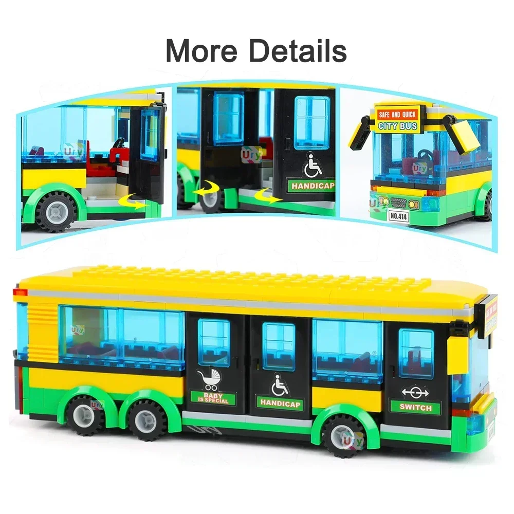 Bus City UK London Yellow Pass - Kids Toys London avis et prix