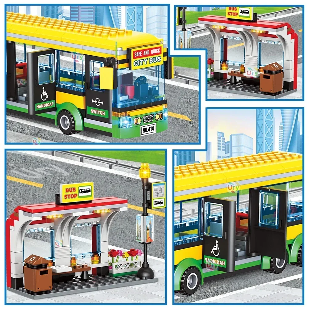 Bus City UK London Yellow Pass - Kids Toys London avis et prix