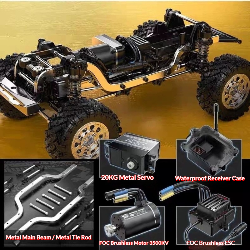 Nouveau MJX H12P H12Y+ Ford RC - Kids Toys Under 200 avis et prix