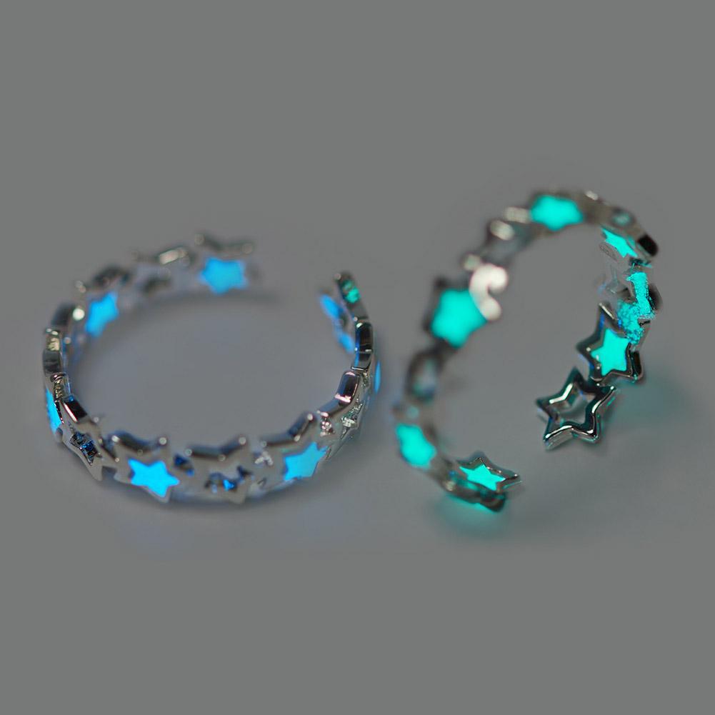 Bague étoile bleue creuse Shoo - Glow In Dark Stars avis et prix