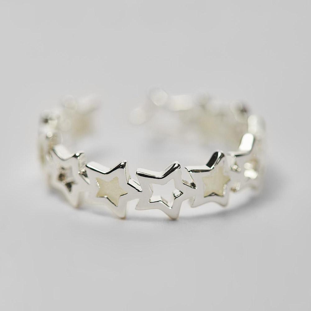Bague étoile bleue creuse Shoo - Glow In Dark Stars avis et prix
