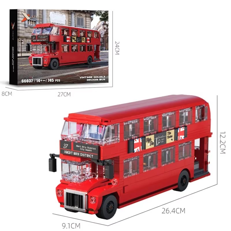 745 pièces – Modèle de bus lon - Kids Toys London avis et prix