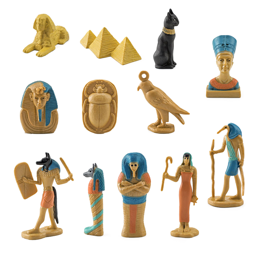 12 pièces Figurine de l'egypte - Kids Toys Under 200 avis et prix