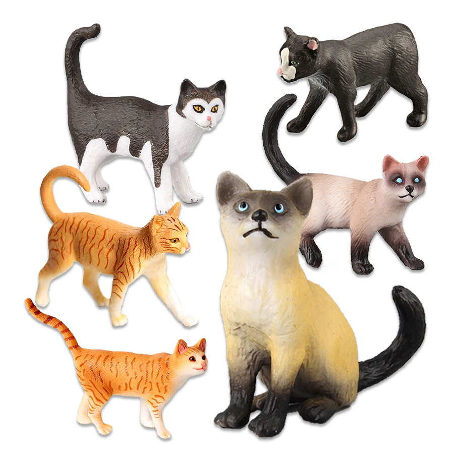 Figurines de chat réalistes en - Kids Toys Under 200 avis et prix