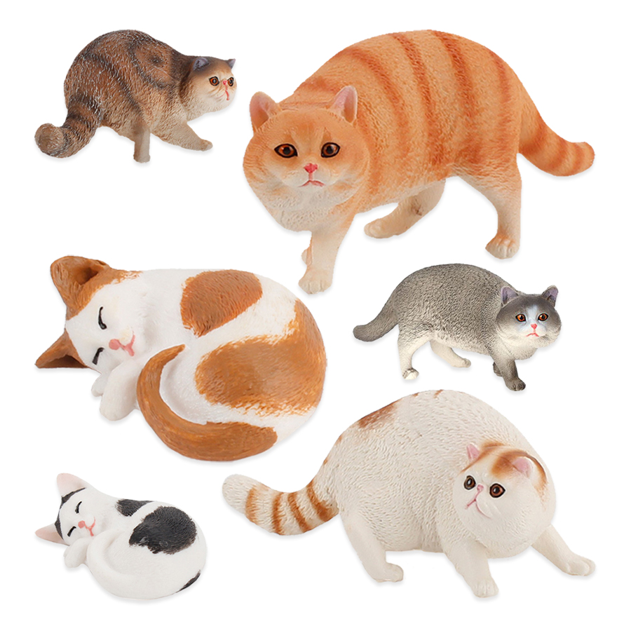 Figurines de chat réalistes en - Kids Toys Under 200 avis et prix