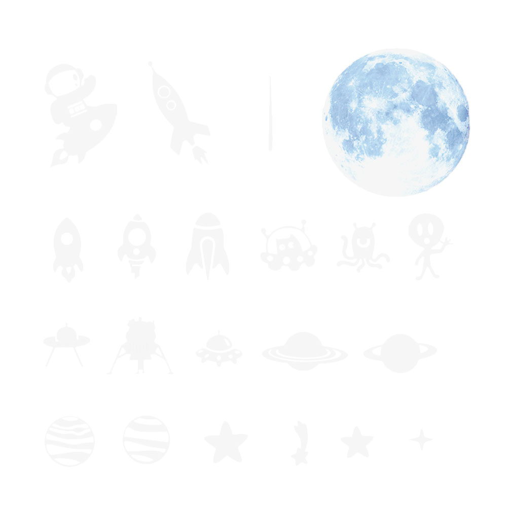 Autocollants étoiles en vinyle - Glow In Dark Stars avis et prix