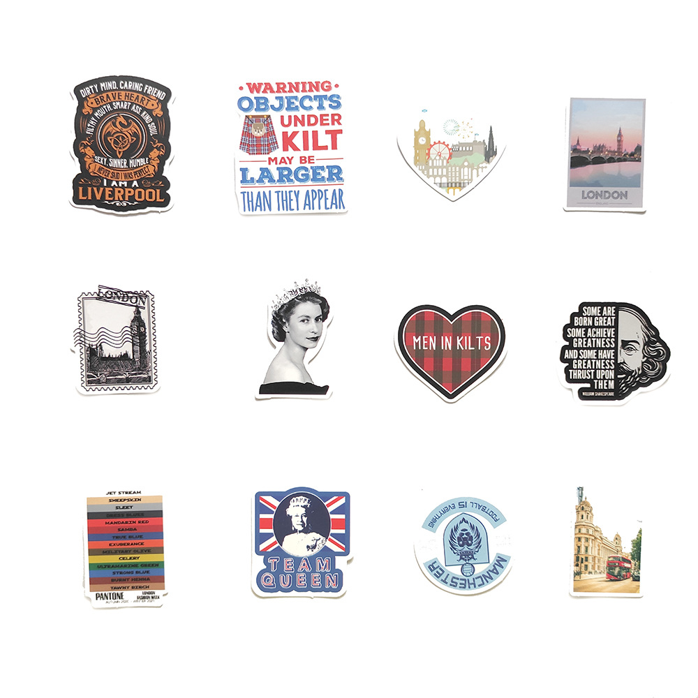 50 autocollants Londres Anglet - Kids Toys London avis et prix