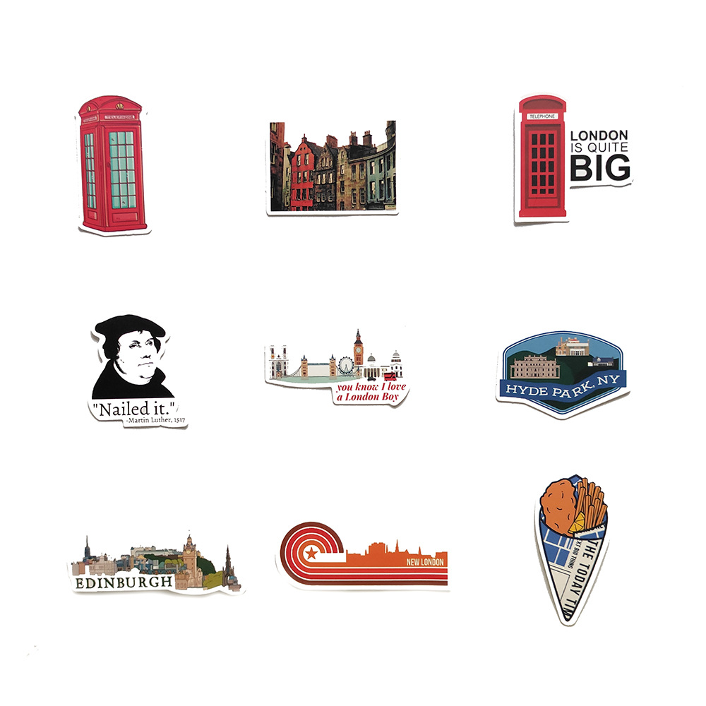 50 autocollants Londres Anglet - Kids Toys London avis et prix